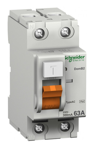 УЗО Schneider Electric Домовой 2P 63А 30мА (AC)