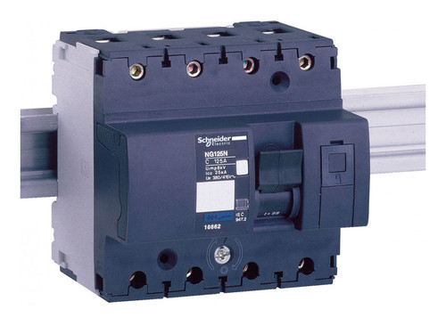 Автоматический выключатель Schneider Electric Acti9 4P 25А (C) 10кА