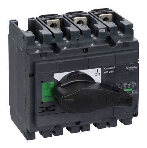 Рубильник Schneider Electric Interpact INS 250А 3P, фронтальное исполнение