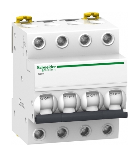 Автоматический выключатель Schneider Electric Acti9 4P 25А (C) 6кА