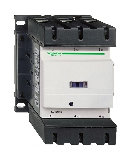 Контактор Schneider Electric TeSys LC1D 3P 115А 440/60В DC 59кВт