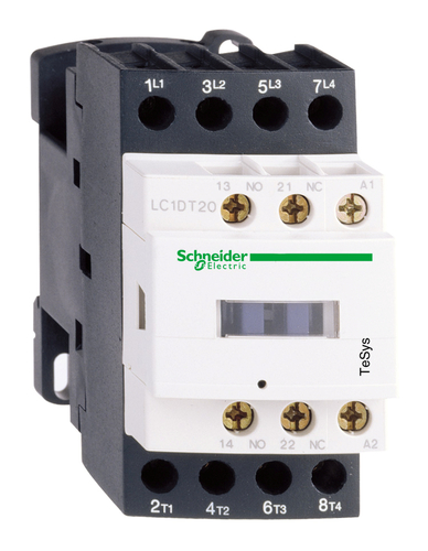 Контактор Schneider Electric TeSys LC1D 4P 25А 440/24В DC 11кВт