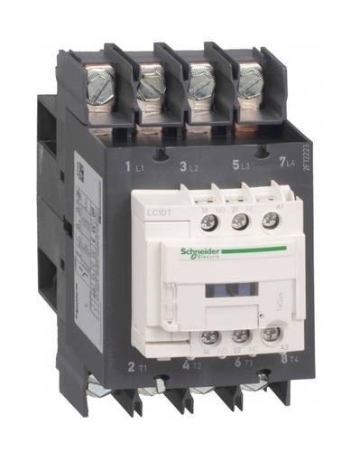 Контактор Schneider Electric TeSys LC1D EVERLINK 4P 60А 440/24В DC 18.5кВт