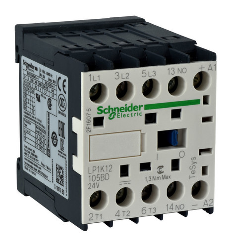 Контактор Schneider Electric TeSys LP4K 3P 9А 400/24В DC