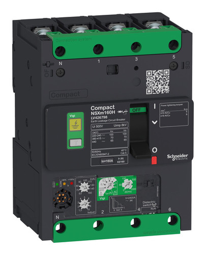 Силовой автомат Schneider Electric Compact NSX, 16кА, 4P, 25А