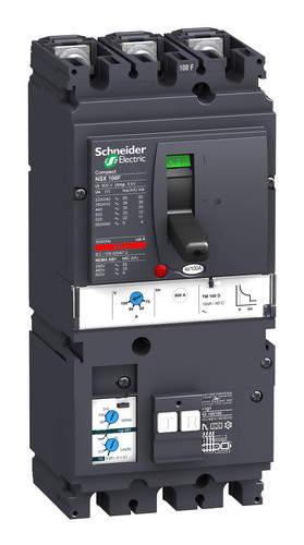 Силовой автомат Schneider Electric Compact NSX 100, TM-D, 25кА, 3P, 100А