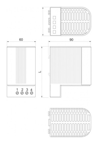 НАГРЕВАТЕЛЬ 55ВТ 110-230В