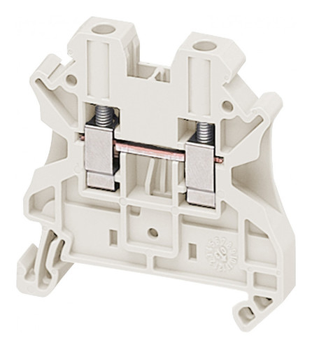 Клеммник винтовой проходной Schneider Electric Linergy TR 4 мм², белый, NSYTRV42WH