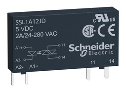 ТВЕРДОТЕЛЬНОЕ РЕЛЕ, 1 ФАЗА, 2А SSL1A12BDR